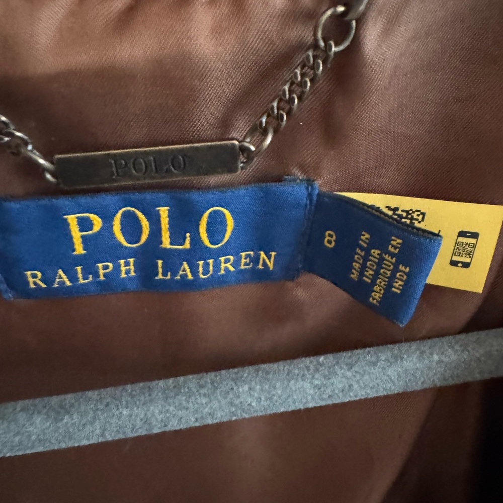 Ralph Lauren Brown Leather Jacket - Picture 3 of 5